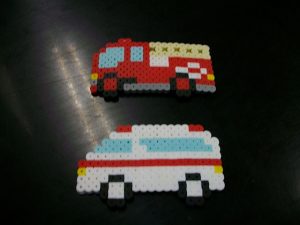 消防車と救急車