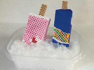 アイスキャンディと氷